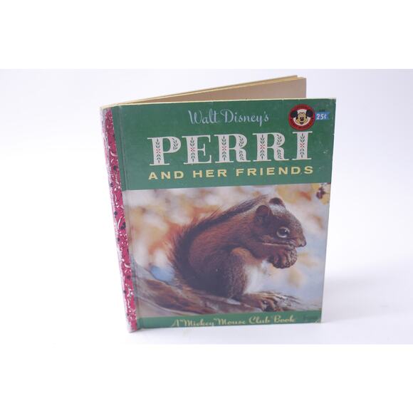 Walt Disney, Perri And Her Friends, Picture Book, Mickey Mouse, ~ 250407-WH 166 - Picture 1 of 4